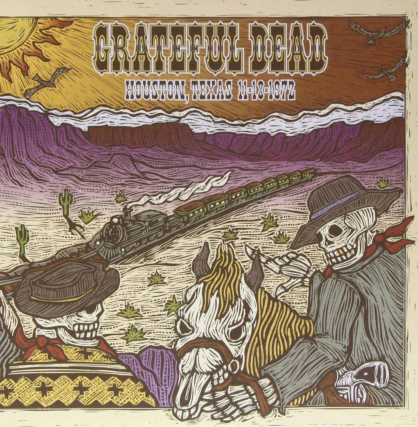 Grateful Dead – Houston, Texas 11-18-1972 (180g) 2LP