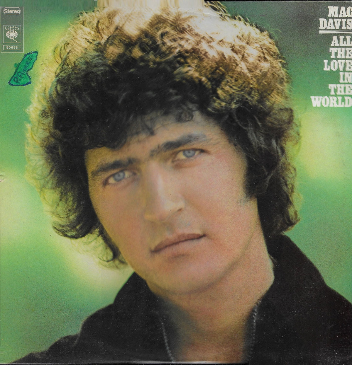 Mac Davis – All The Love In The World LP