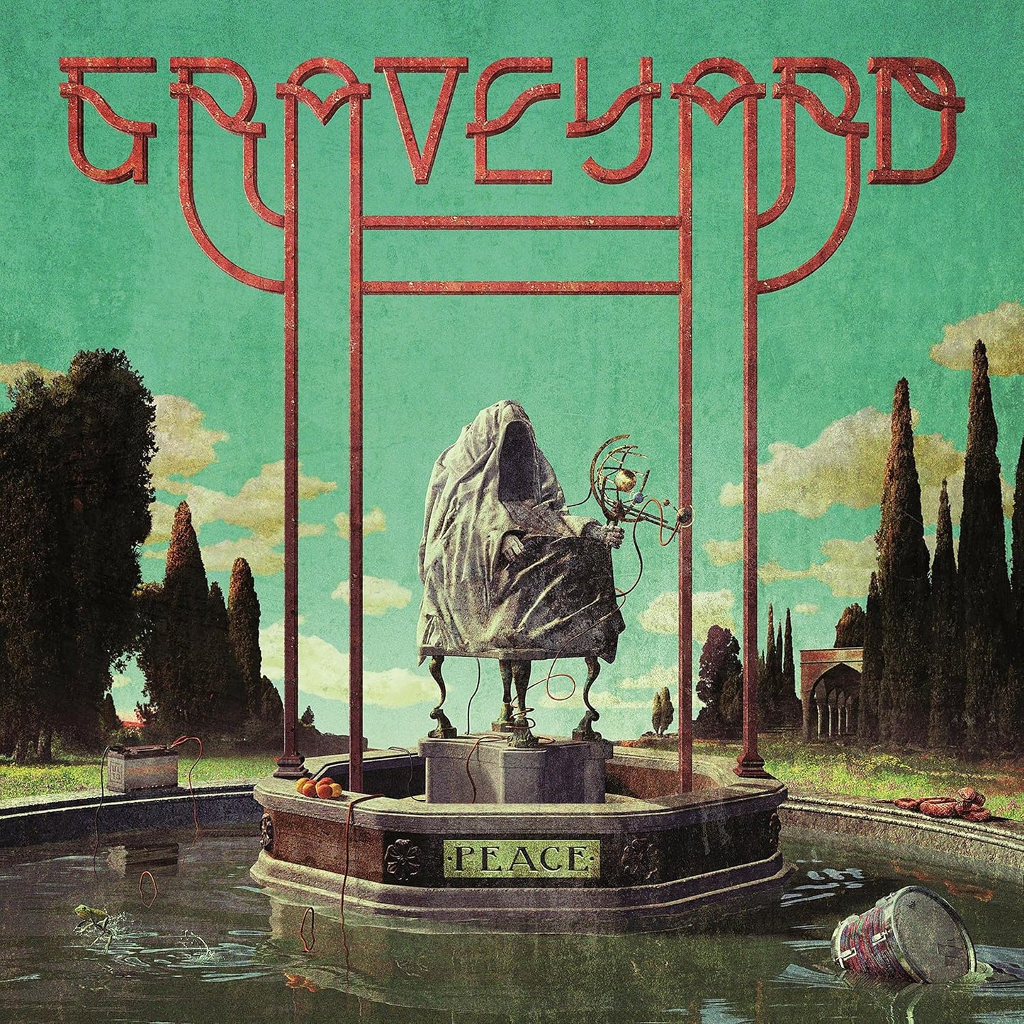 Graveyard – Peace (Green W/ Red Splatter) LP