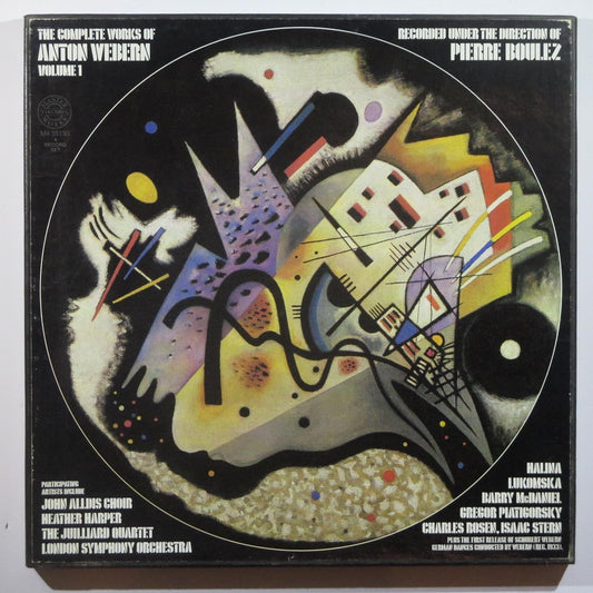 Anton Webern / Pierre Boulez - The Complete Works Volume 1 (4LP)