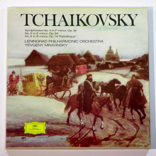 Tchaikovsky / Leningrad Philharmonic Orch. - Symphonies LP