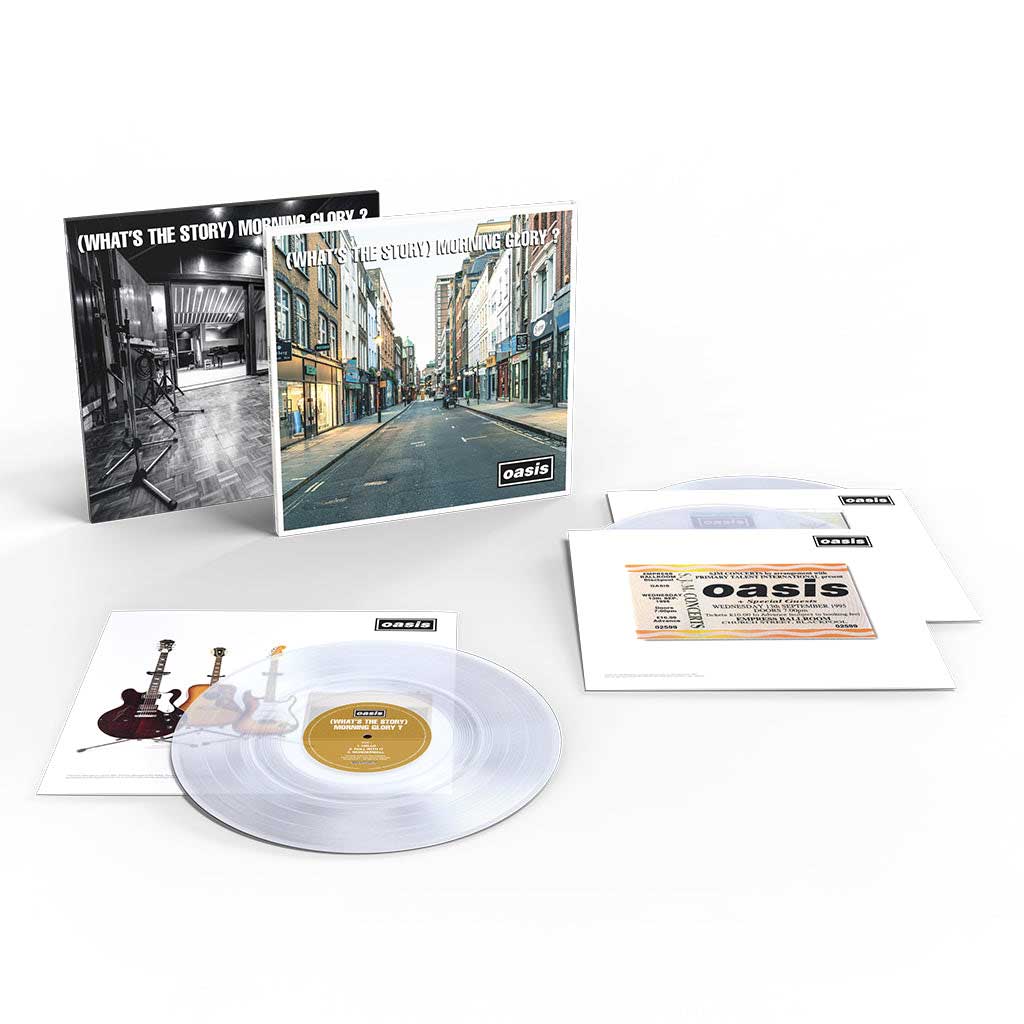 Oasis - (What's The Story) Morning Glory? (30th anniv, deluxe, clear vinyl)