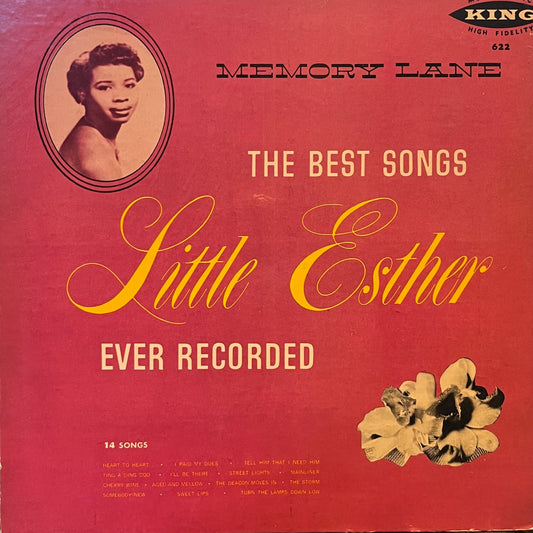Little Esther - Memory Lane (The Best Songs Little Esther Ever Recorded) LP