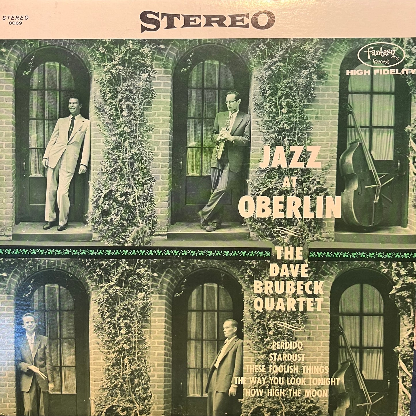 The Dave Brubeck Quartet – Jazz At Oberlin (1962 stereo pressing) LP