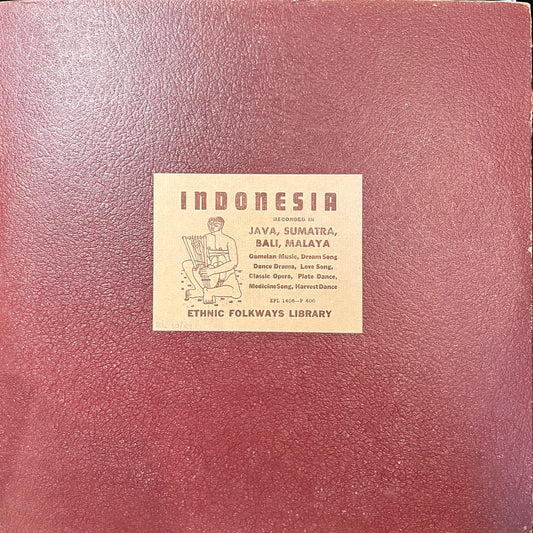 Various Artists - Music Of Indonesia LP