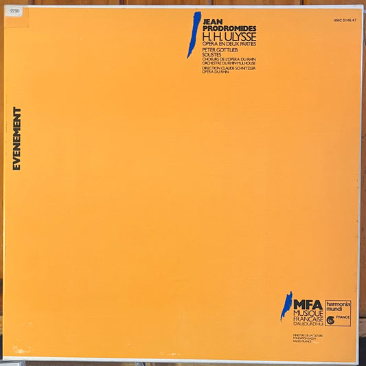 Jean Prodromidès - H.H. Ulysse (2 LP)