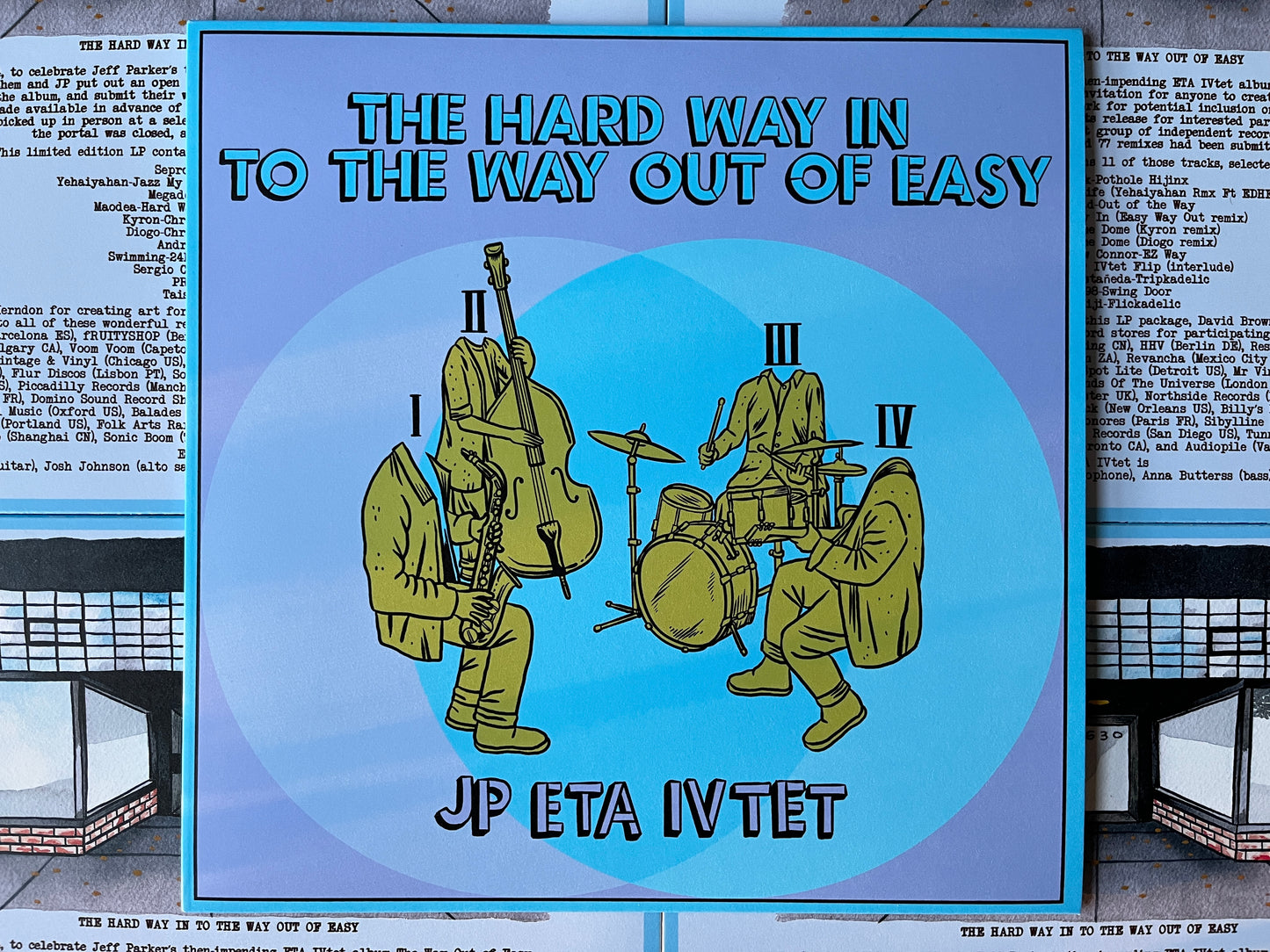 Pre-order: Jeff Parker & ETA IVtet - The Hard Way In To The Way Out Of Easy