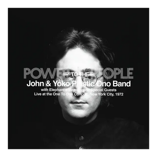 John Lennon, Plastic Ono Band - Power To The People: Live at the One To One Concert [2 180g LP]