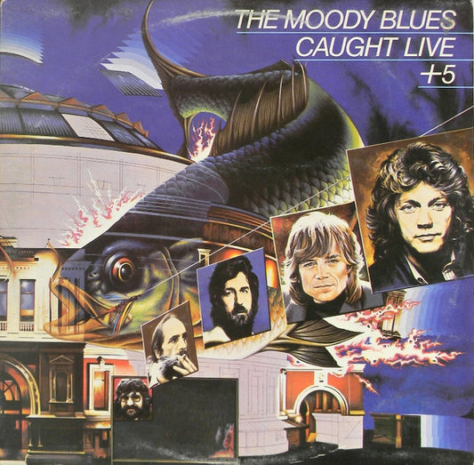 Moody Blues - Caught Live LP