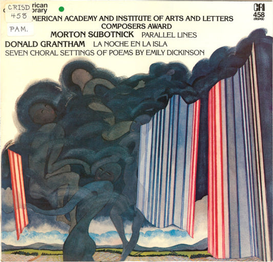 Morton Subotnick / Donald Grantham - Parallel Lines LP