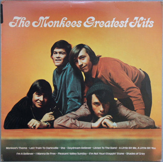 Monkees - Greatest Hits (Band photo, orange) LP