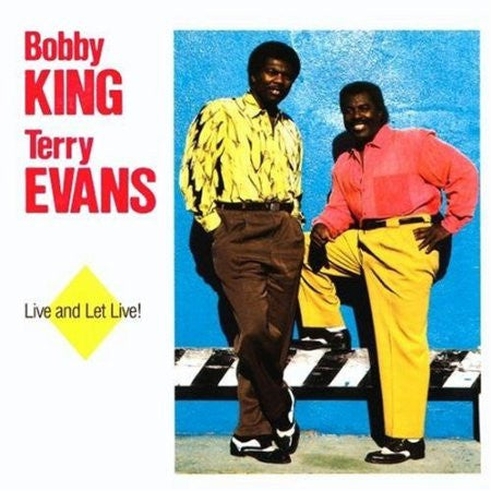 Bobby King & Terry Evans - Live And Let Live! LP