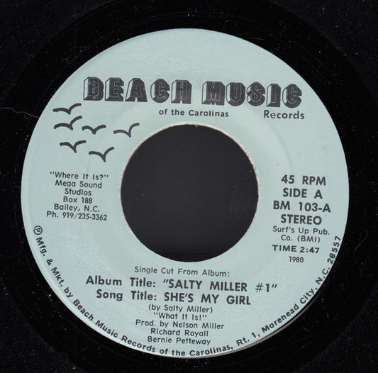 Salty Miller – She's My Girl / Tall People 7"