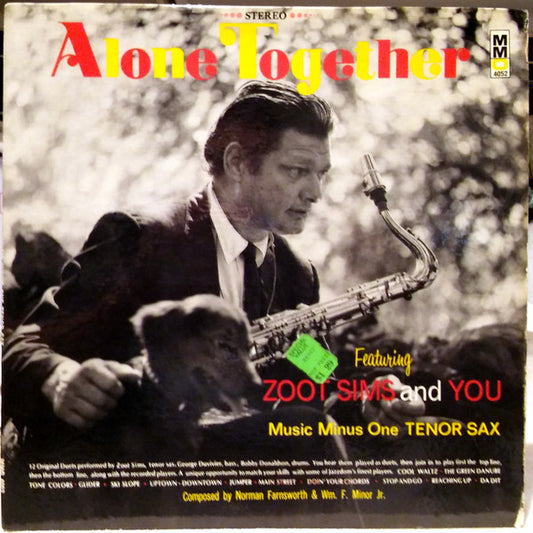 Zoot Sims - Alone Together (Music Minus One) LP