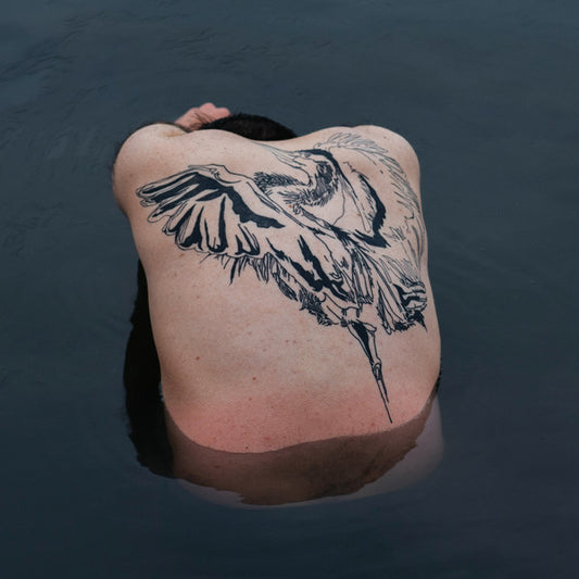 Jodi - Blue Heron (Metallic Silver vinyl)