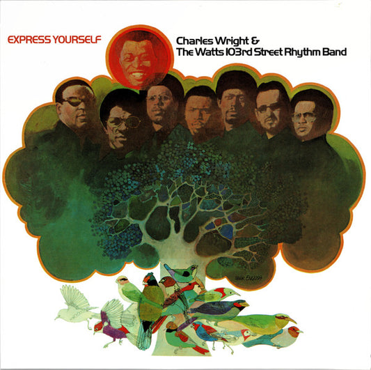 WRIGHT,CHARLES & WATTS 103RD STREET RHYTHM BAND - Express Yourself - Limited 180-Gram Turquoise Colored Vinyl [Import]