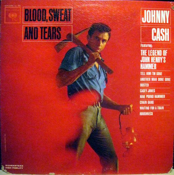 Johnny Cash - Blood, Sweat And Tears LP