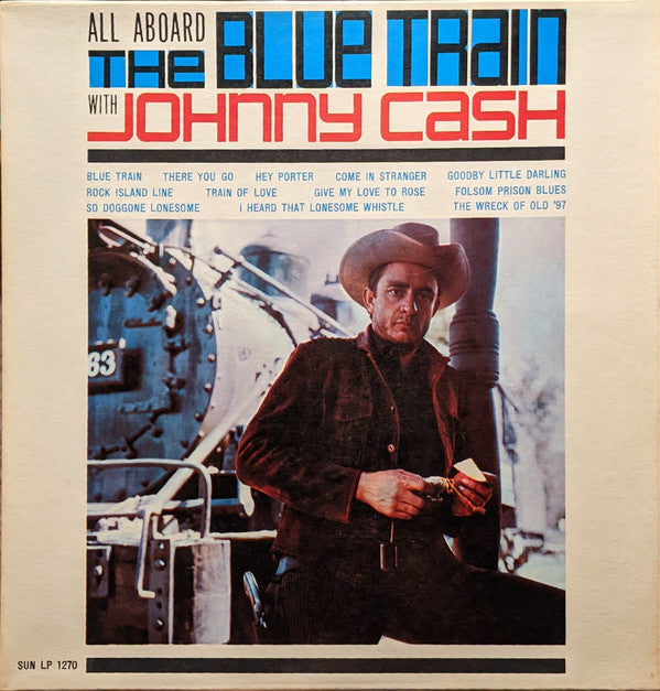 Johnny Cash - All Aboard The Blue Train LP