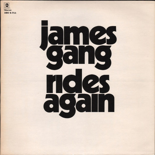 James Gang - James Gang Rides Again LP