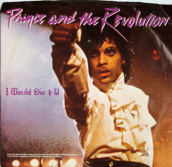 Prince And The Revolution - I Would Die 4 U / Another Lonely Christmas 7"
