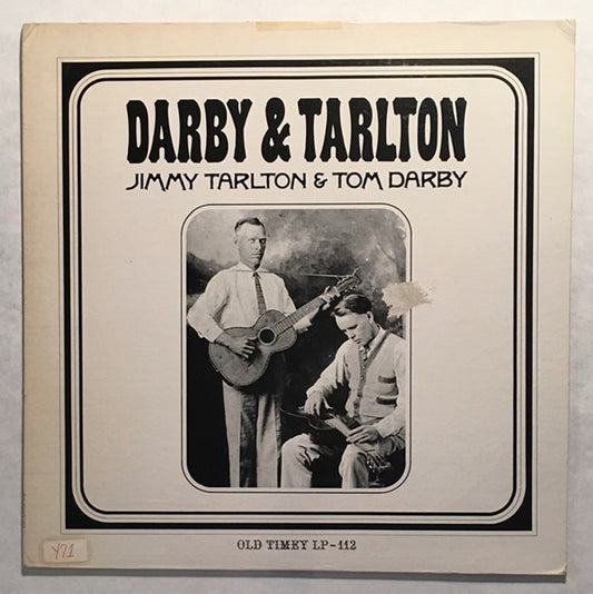 Jimmy Tarlton & Tom Darby - Darby & Tarlton LP