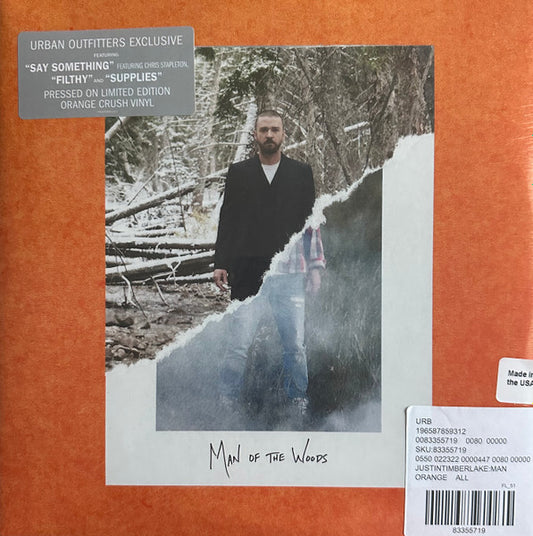 Justin Timberlake - Man Of The Woods (Orange crush vinyl) 2LP