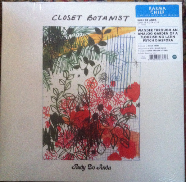 Rudy De Anda - Closet Botanist (Transparent Teal vinyl)