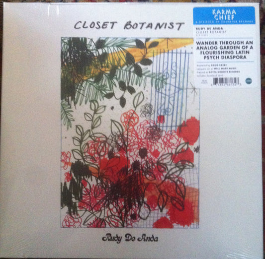Rudy De Anda - Closet Botanist (Transparent Teal vinyl)