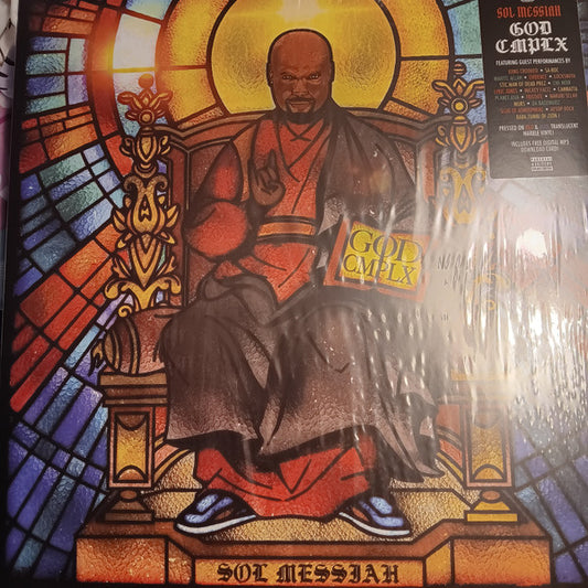 Sol Messiah - GOD CMPLX (Red & Black Marbled / Blue & Black Marbled vinyl)