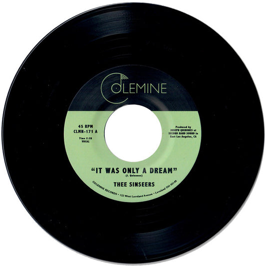Thee Sinseers - It Was Only A Dream