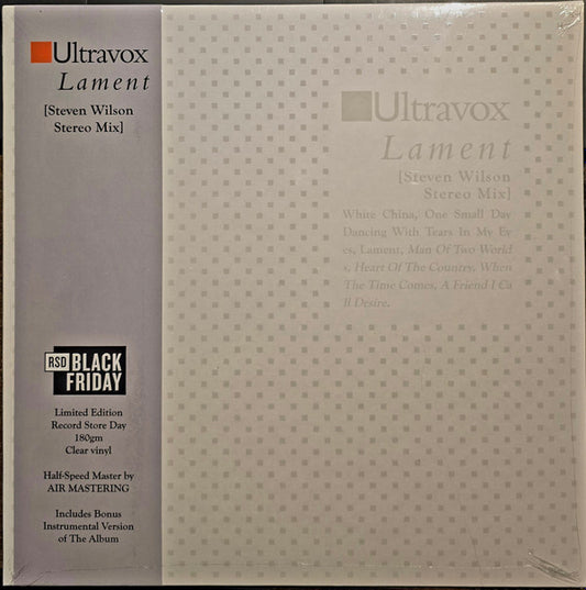 Ultravox - Lament [Steven Wilson Stereo Mix]