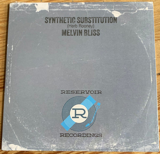 Melvin Bliss - Synthetic Substitution