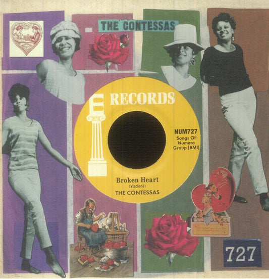 The Contessas - Broken Heart b/w Gimme Gimme