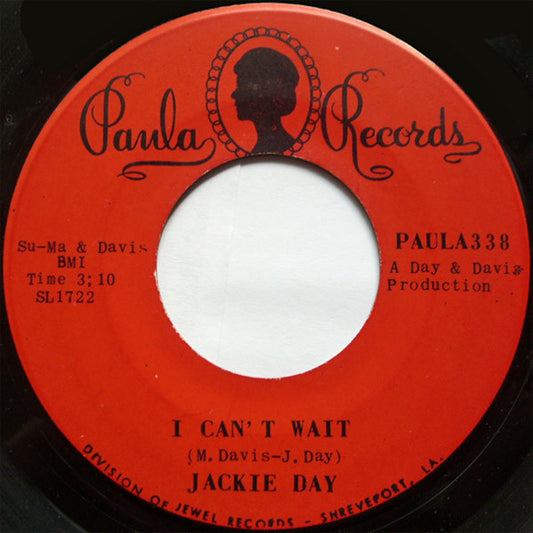 Jackie Day – I Can't Wait / Guilty 7"