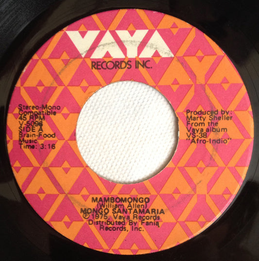 Mongo Santamaria – Mambomongo / Song For You 7"