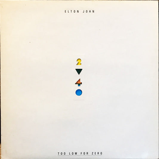 Elton John - Too Low For Zero LP