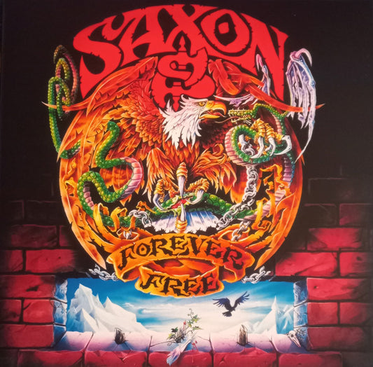 Saxon - Forever Free (White)