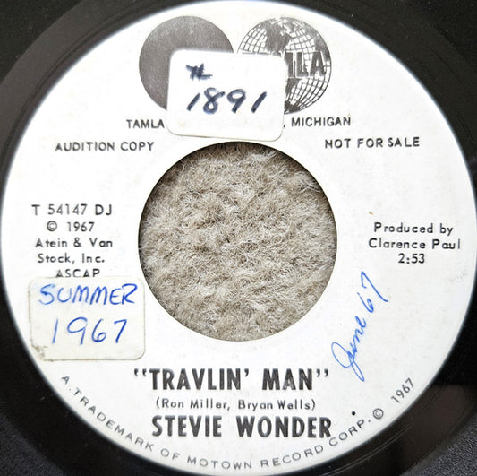 Stevie Wonder - Travlin' Man 7"