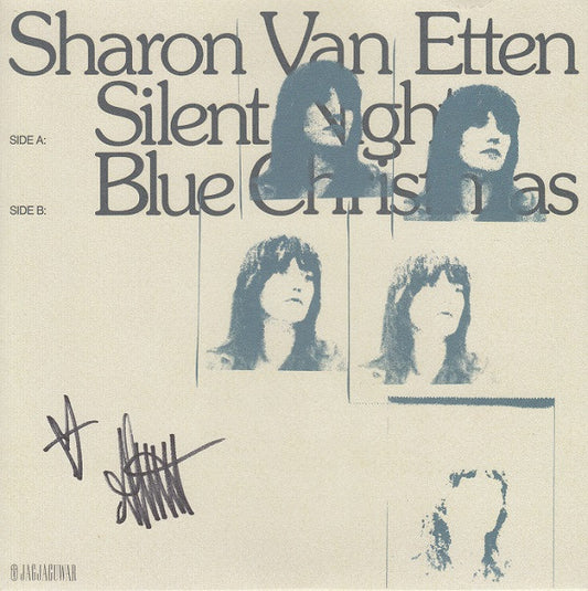 Sharon Van Etten - Silent Night b/w Blue Christmas (Clear Blue vinyl)