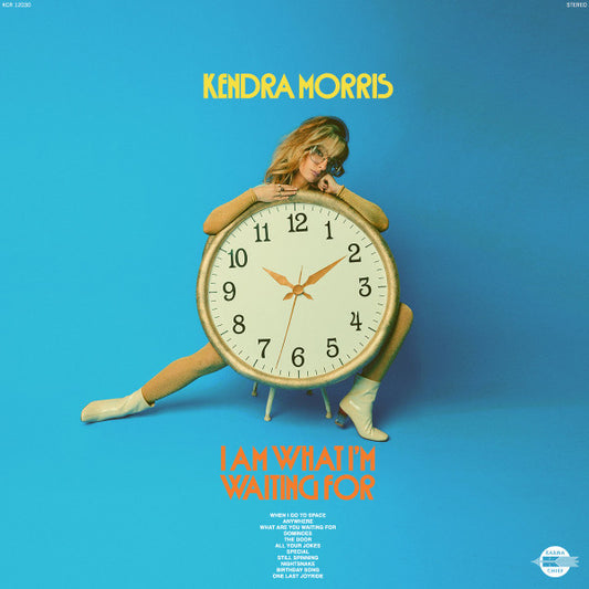 Kendra Morris - I Am What I'm Waiting For (Transparent Blue w/ White Swirl vinyl)