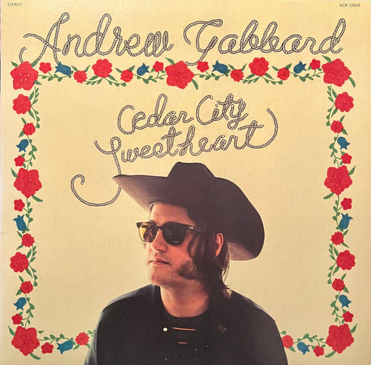 Andrew Gabbard - Cedar City Sweetheart (Clear w/ Yellow & Red Swirl)