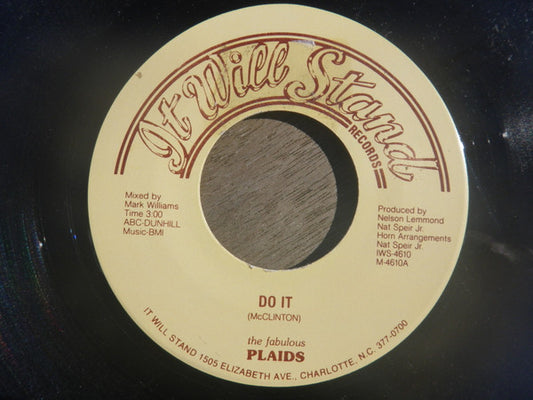 The Fabulous Plaids – Do It 7"