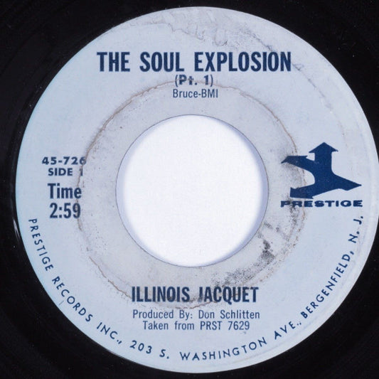 Illinois Jacquet ‎– The Soul Explosion 7"