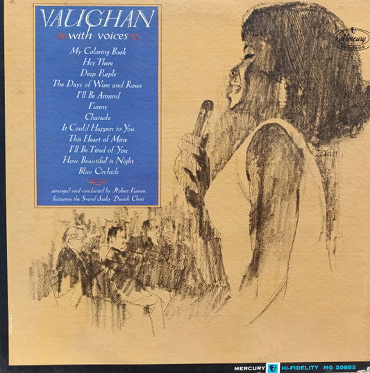 Sarah Vaughan - Vaughan With Voices LP