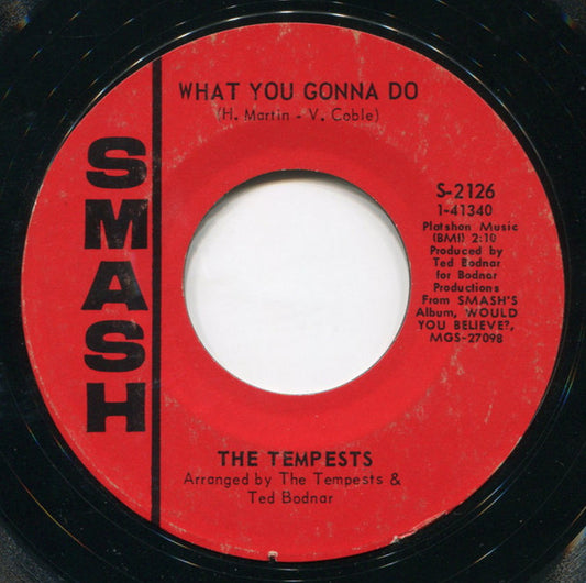 The Tempests – What You Gonna Do / Can't Get You Off Of My Mind 7"