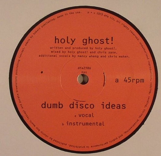 Holy Ghost! - Dumb Disco Ideas