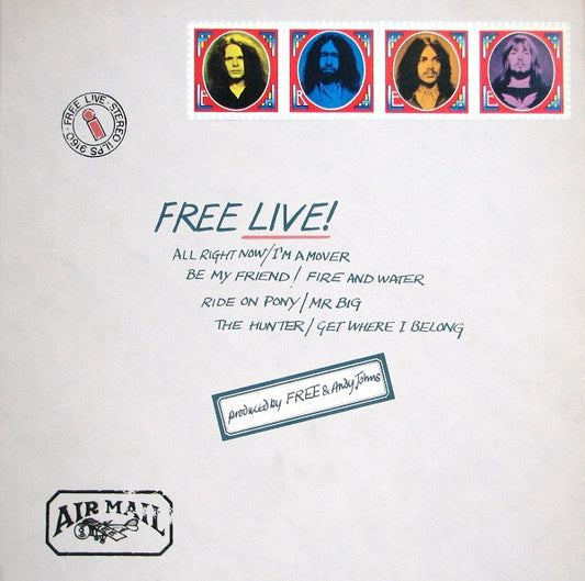 Free - Free Live LP