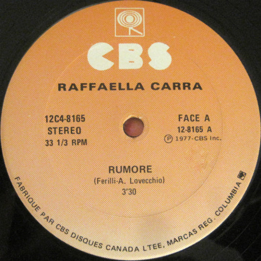 Raffaella Carra - Rumore 12"