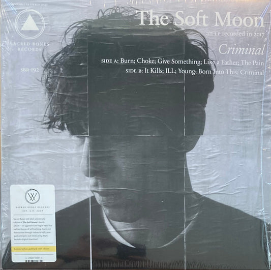 The Soft Moon - Criminal (SB 15 Year Edition) (Yellow & Black Swirl vinyl)