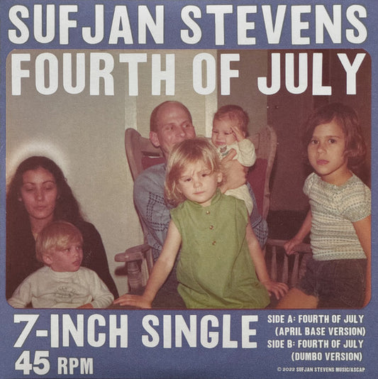 Sufjan Stevens - Fourth of July (Opaque Red vinyl)